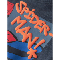 NAME IT Sweatshirt Actor Spider-Man Ombre Blue Melange